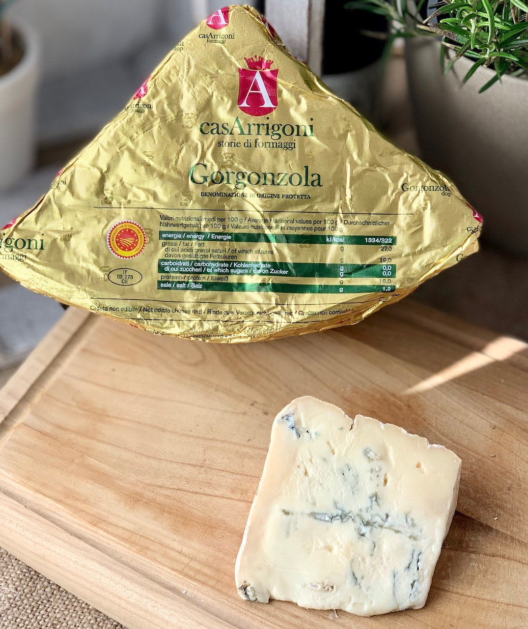 Gorgonzola Dolce – cremiger, milder Blauschimmelkäse aus Italien