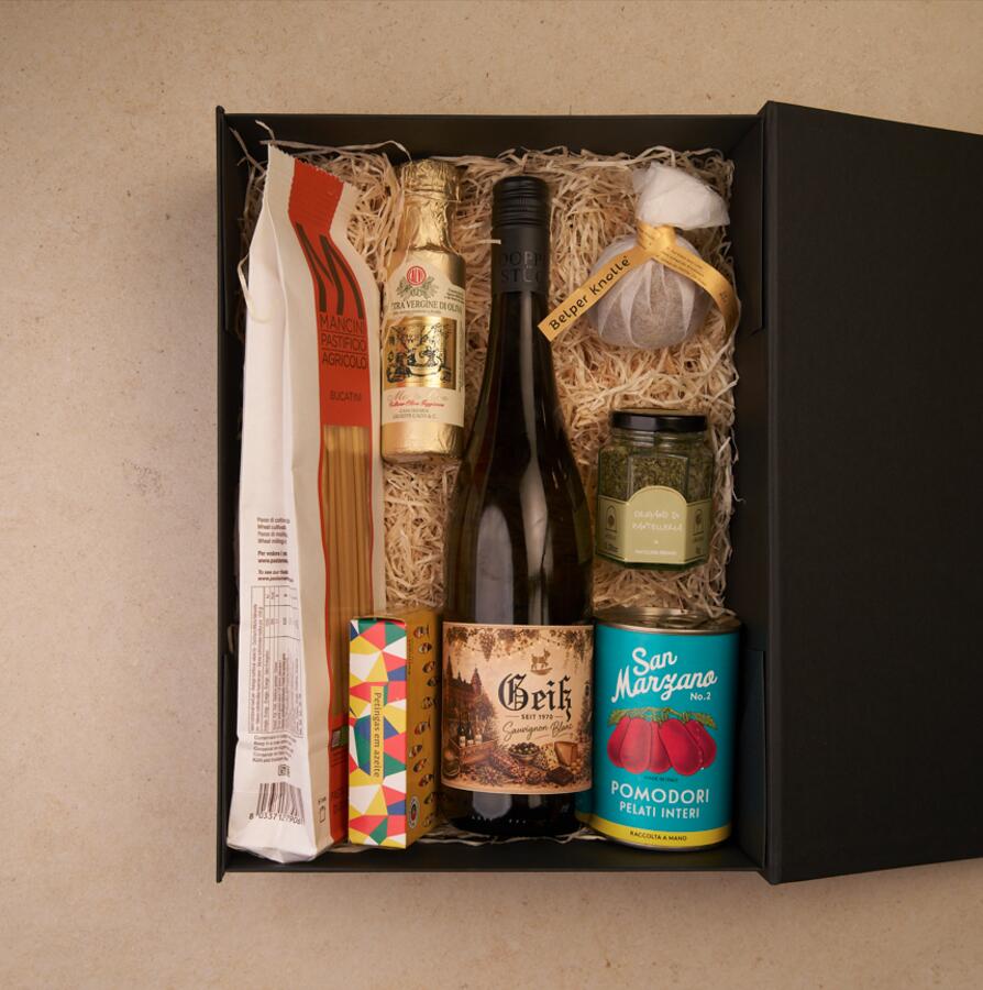 Geschenkbox Kochabend mit Wein: zusätzlich Geiß Sauvignon Blanc