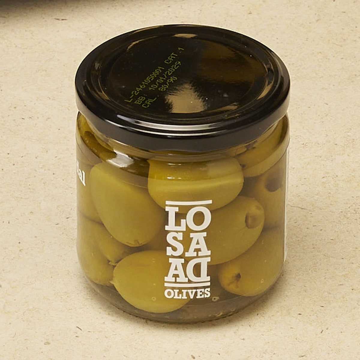 Gordal Oliven von Losada im Glas