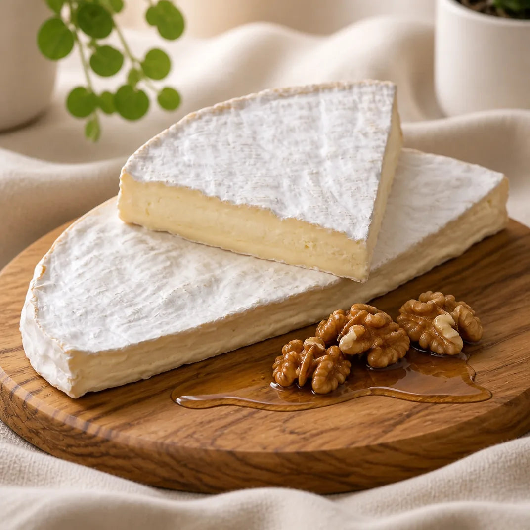 Brie de Meaux – cremiger französischer Rohmilch-Weichkäse mit Weißschimmelrinde