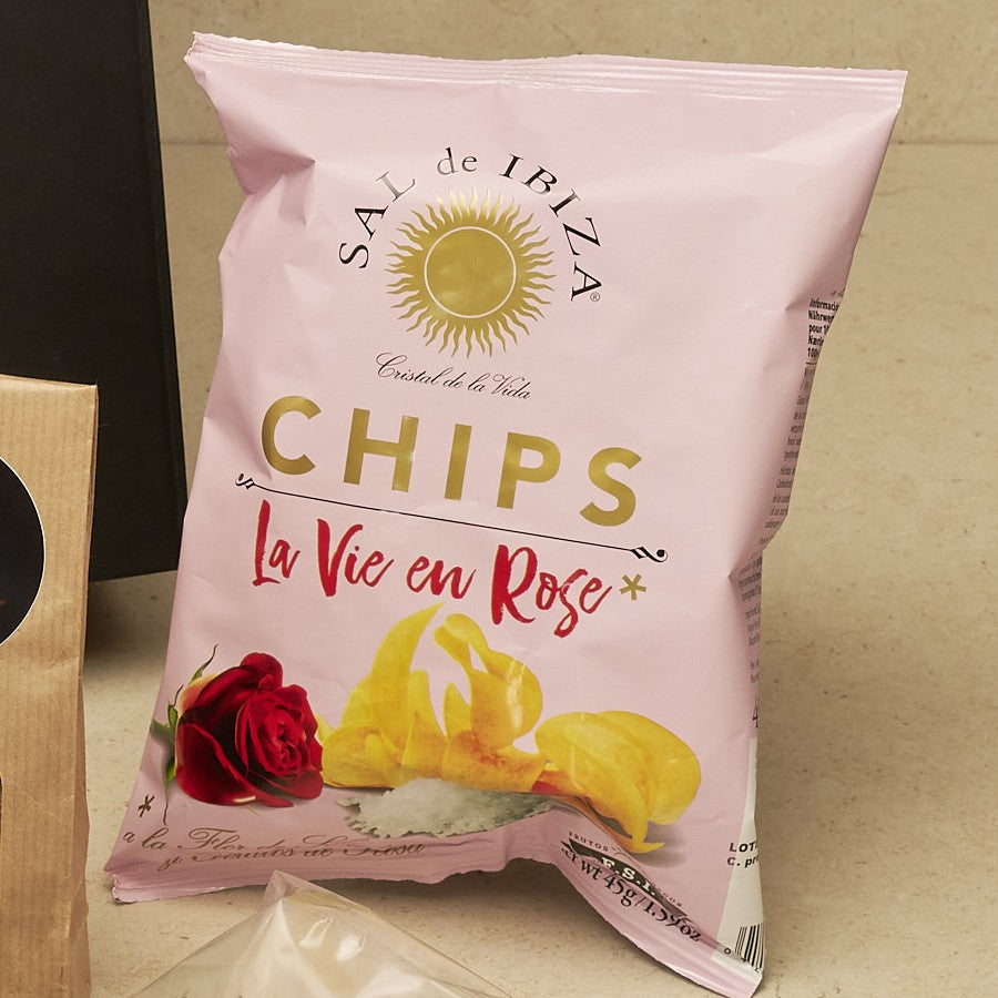 Kartoffelchips „La Vie en Rose“ von Sal de Ibiza