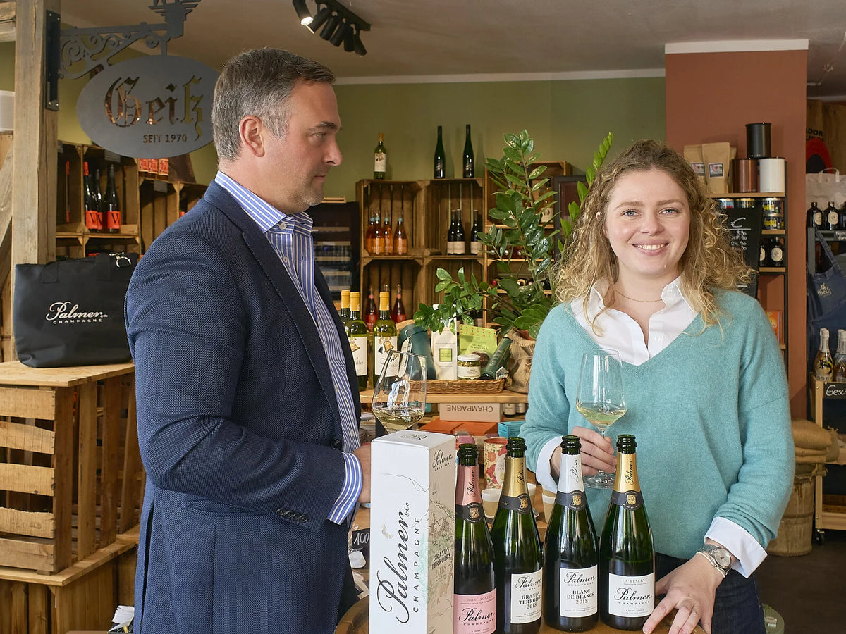 Wenn Käse auf Champagner trifft