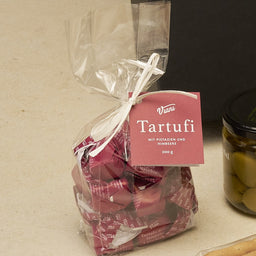 Tartufi Dolci Lampone e Pistacchio
