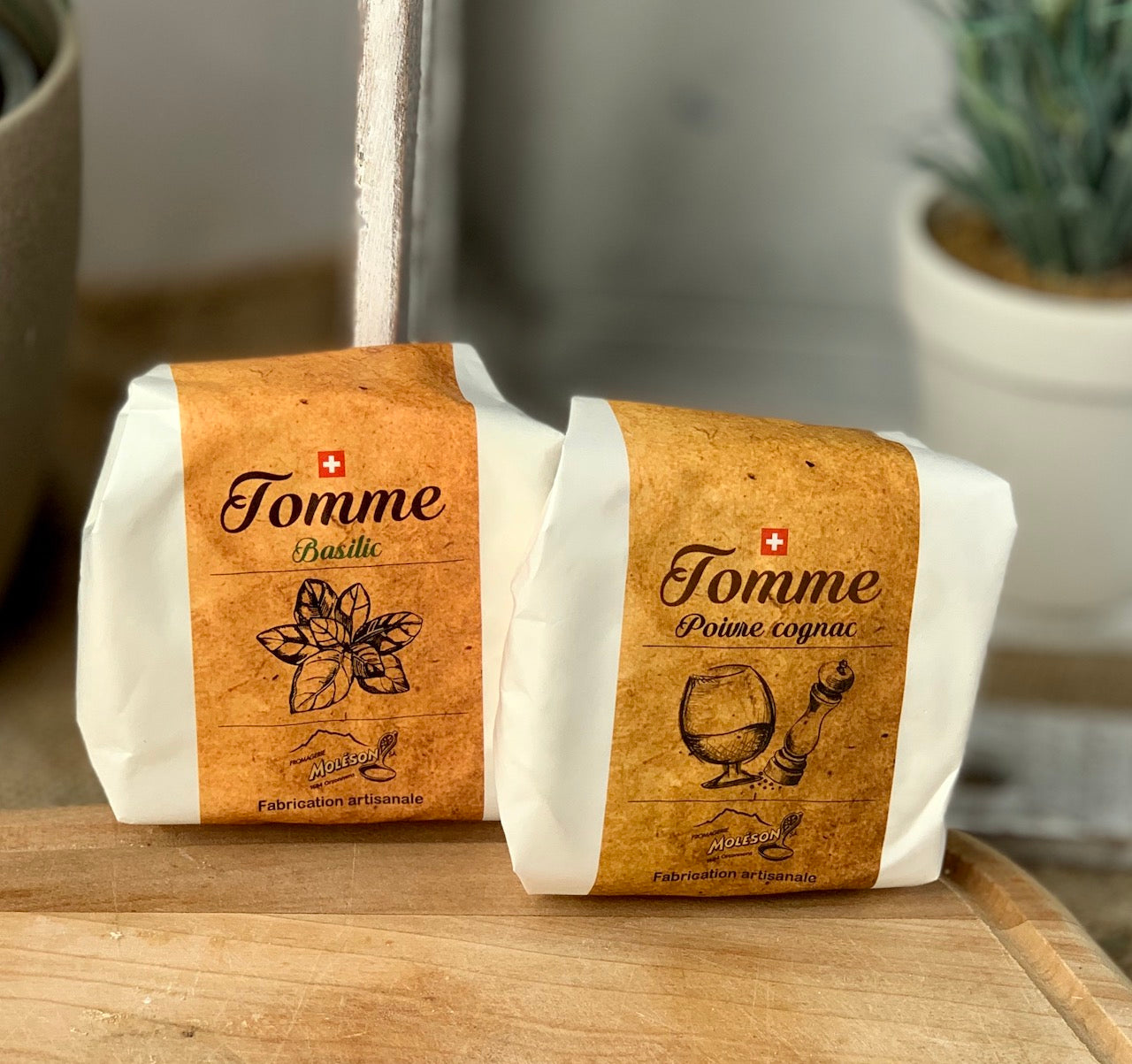 Tomme Basilico – Schweizer Weichkäse mit Füllung