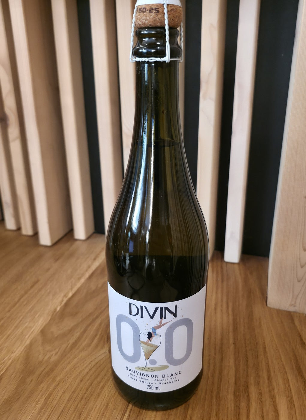DIVIN 0.0 Sauvignon Blanc Korken