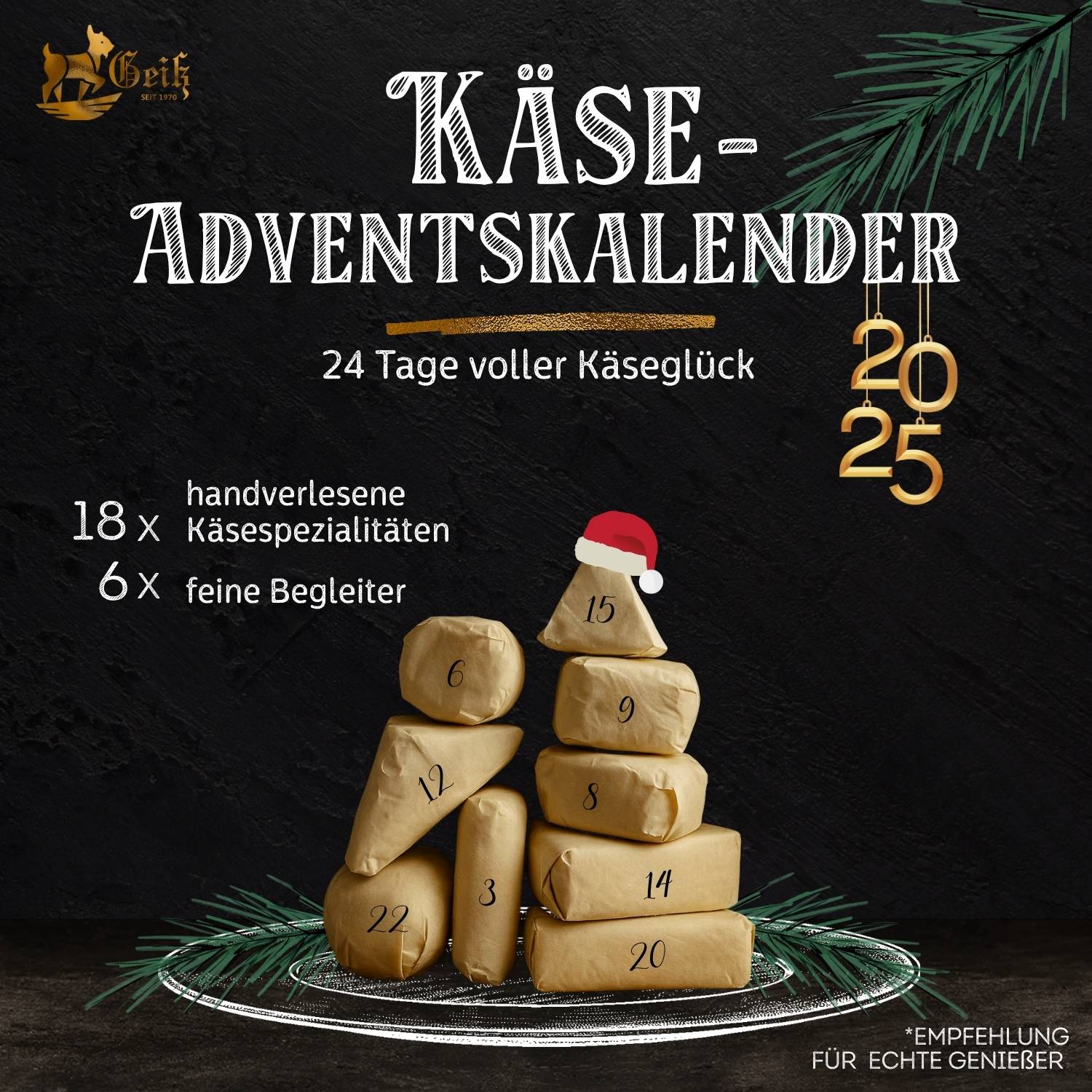 Käse Adventskalender - 2025