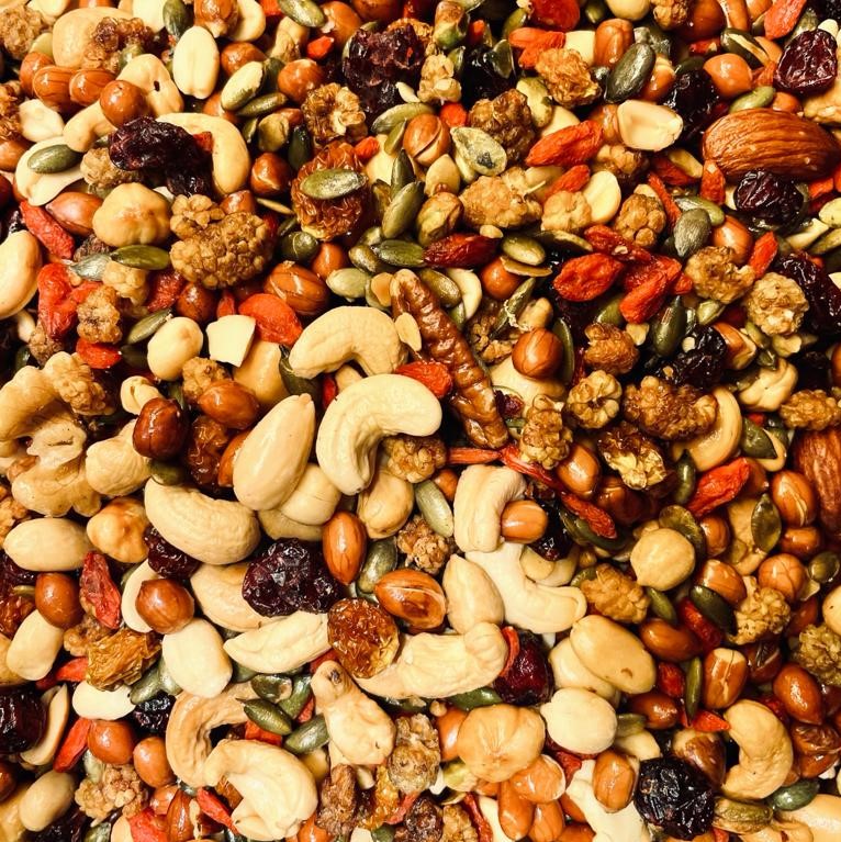 NUSSMIX HEALTHY POWER - Der gesunde Snack mit Superfoods NUSSMIX HEALTHY POWER - Der gesunde Snack mit Superfoods