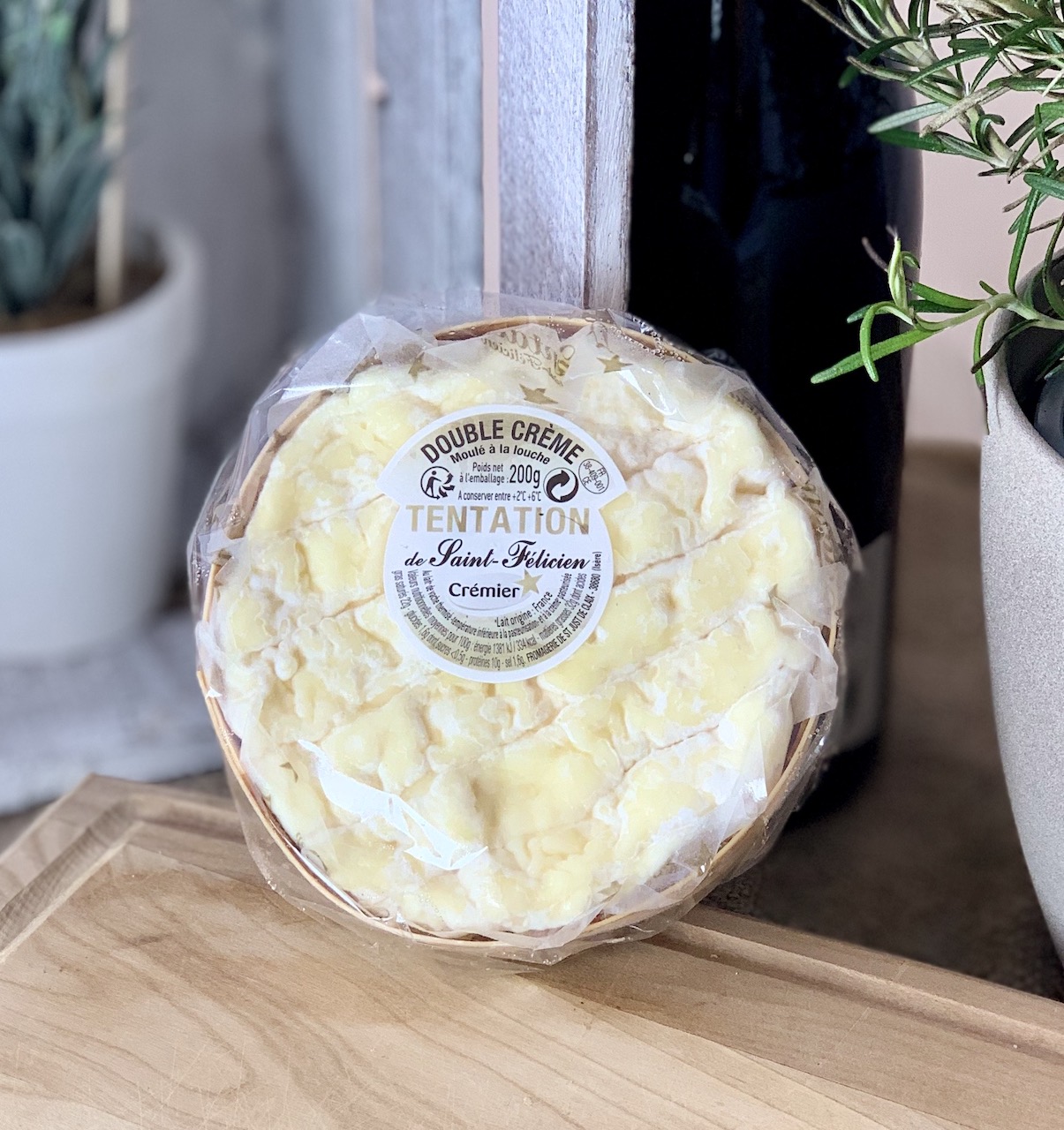 SAINT FÉLICIEN TENTATION - Cremiger Weichkäse aus Frankreich