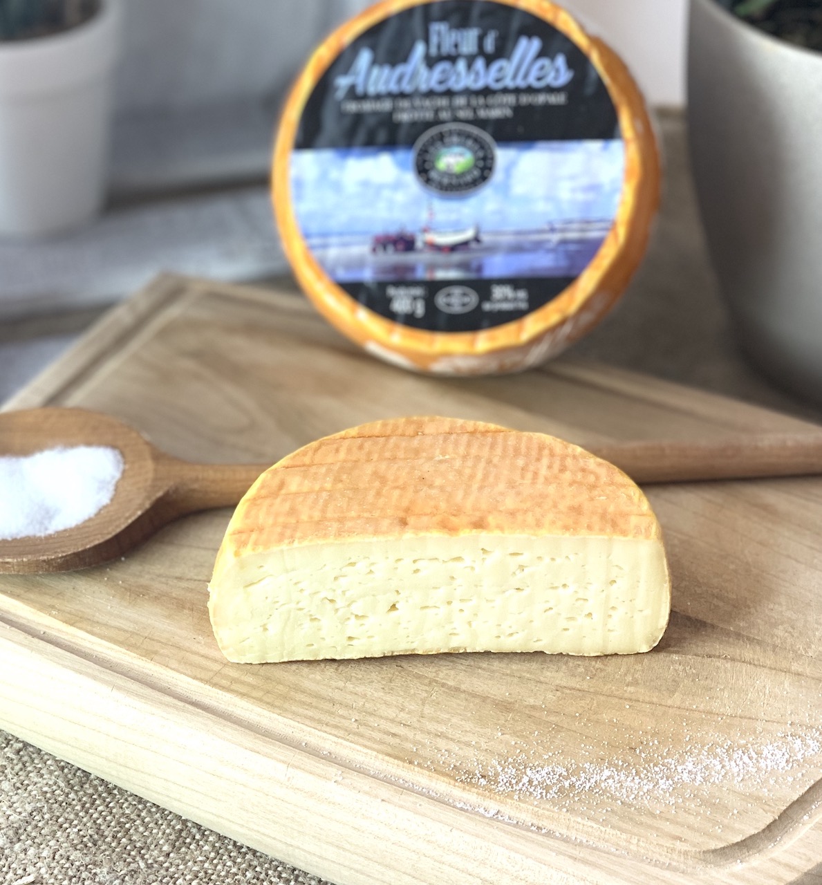FLEUR D'AUDRESSELLES - Französischer Rotkultur-Käse