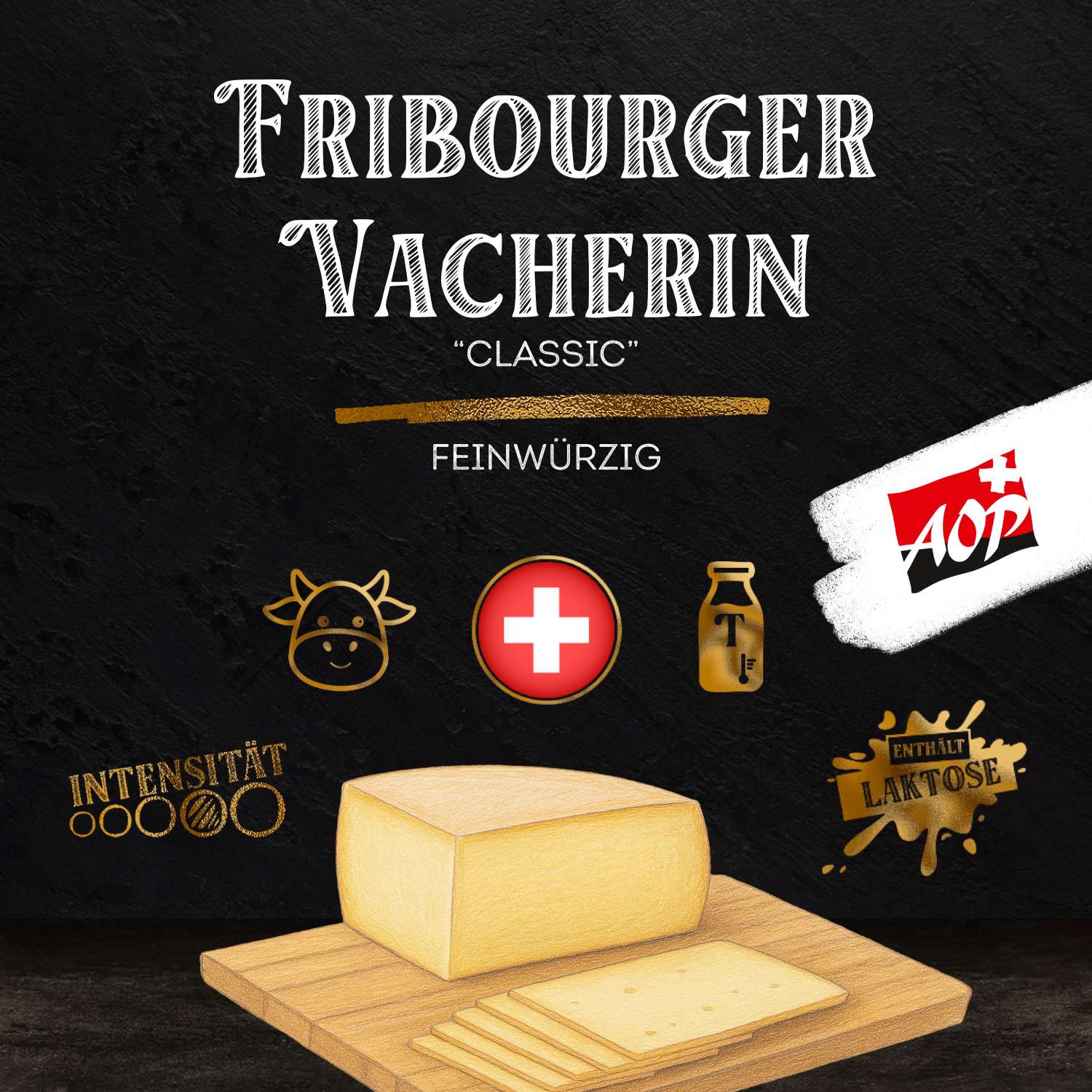 FRIBOURGER VACHERIN CLASSIC - feinwürzig
