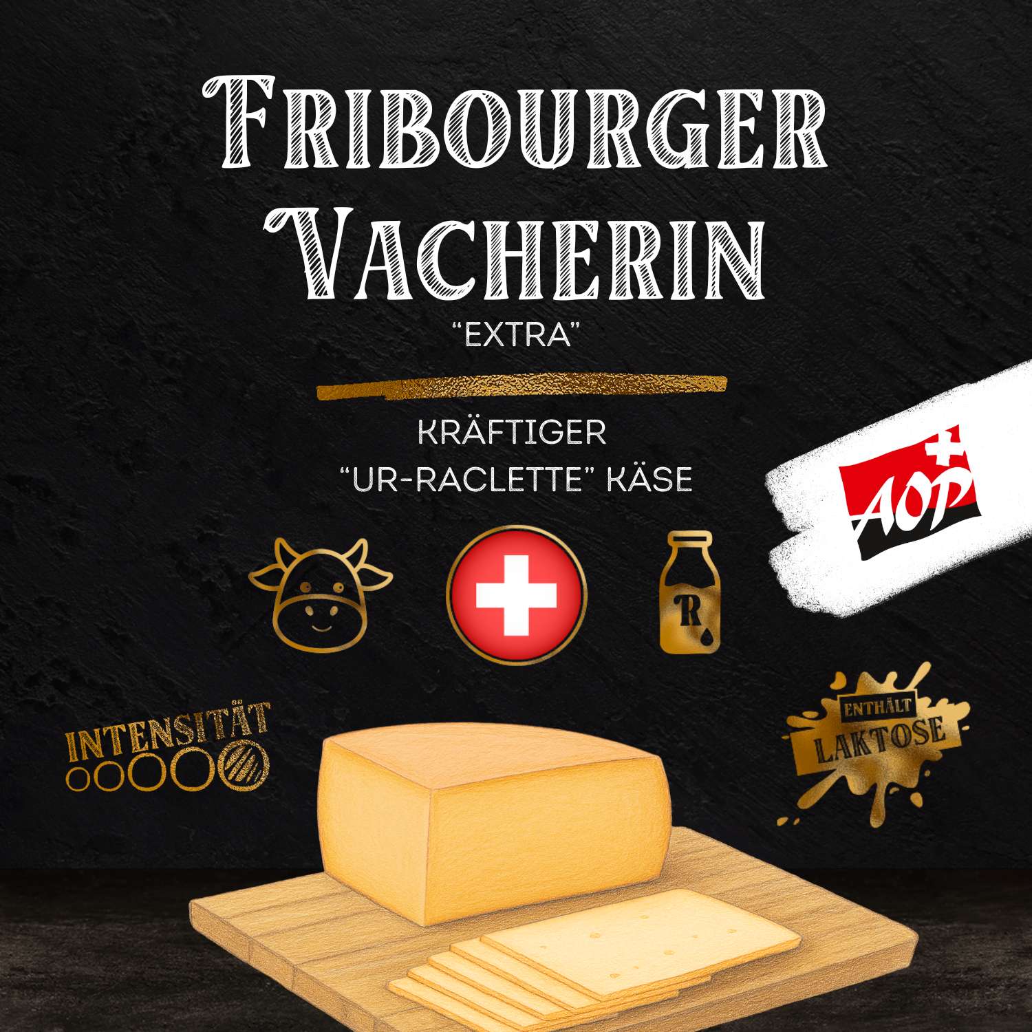 FRIBOURGER VACHERIN EXTRA - Ur-Raclette 