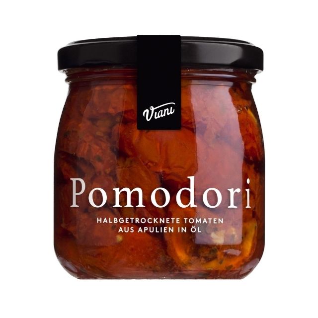 POMODORI - halbgetrocknete Tomaten aus Apulien POMODORI - halbgetrocknete Tomaten aus Apulien
